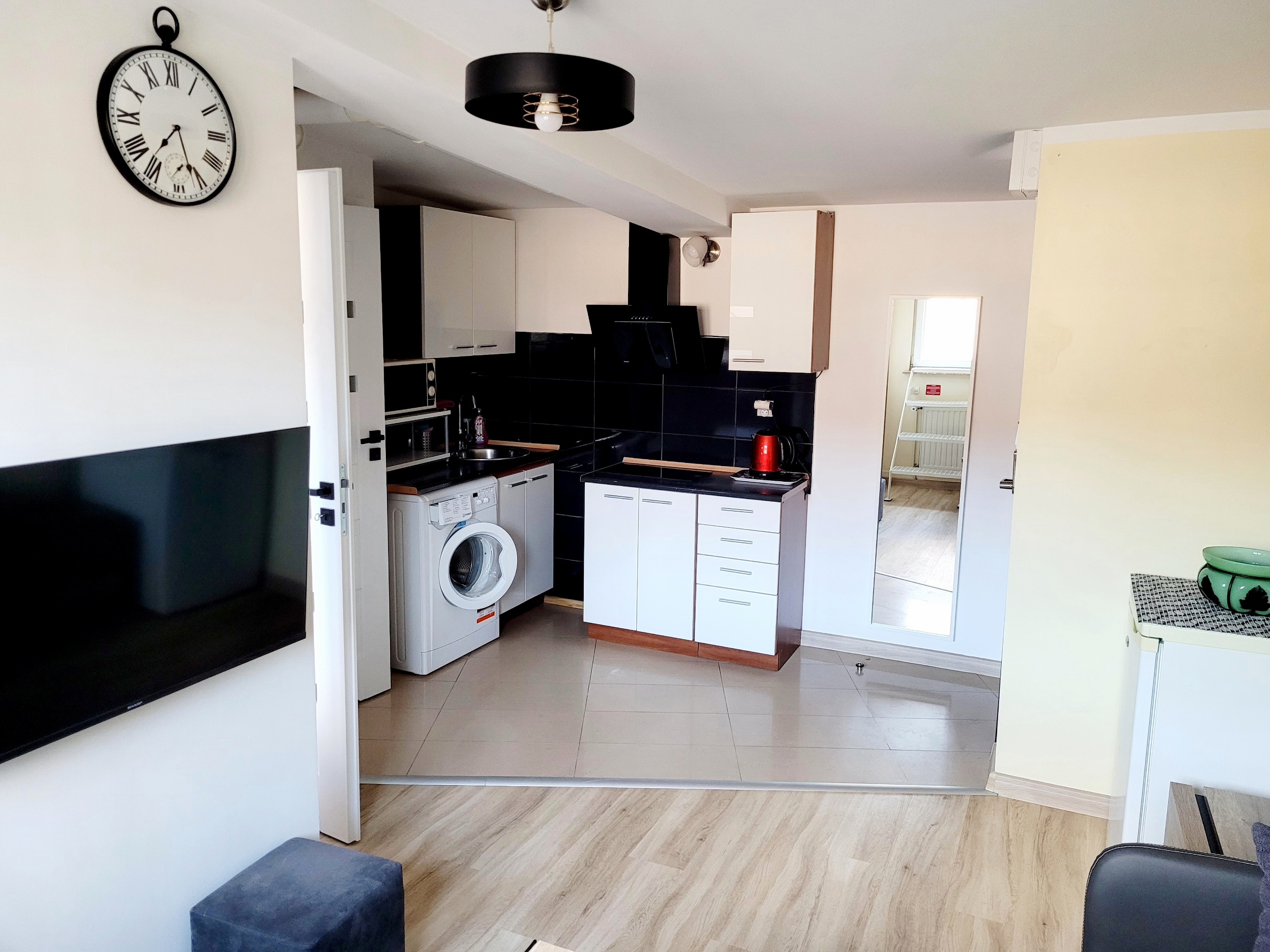 Apartament Mały — aneks kuchenny