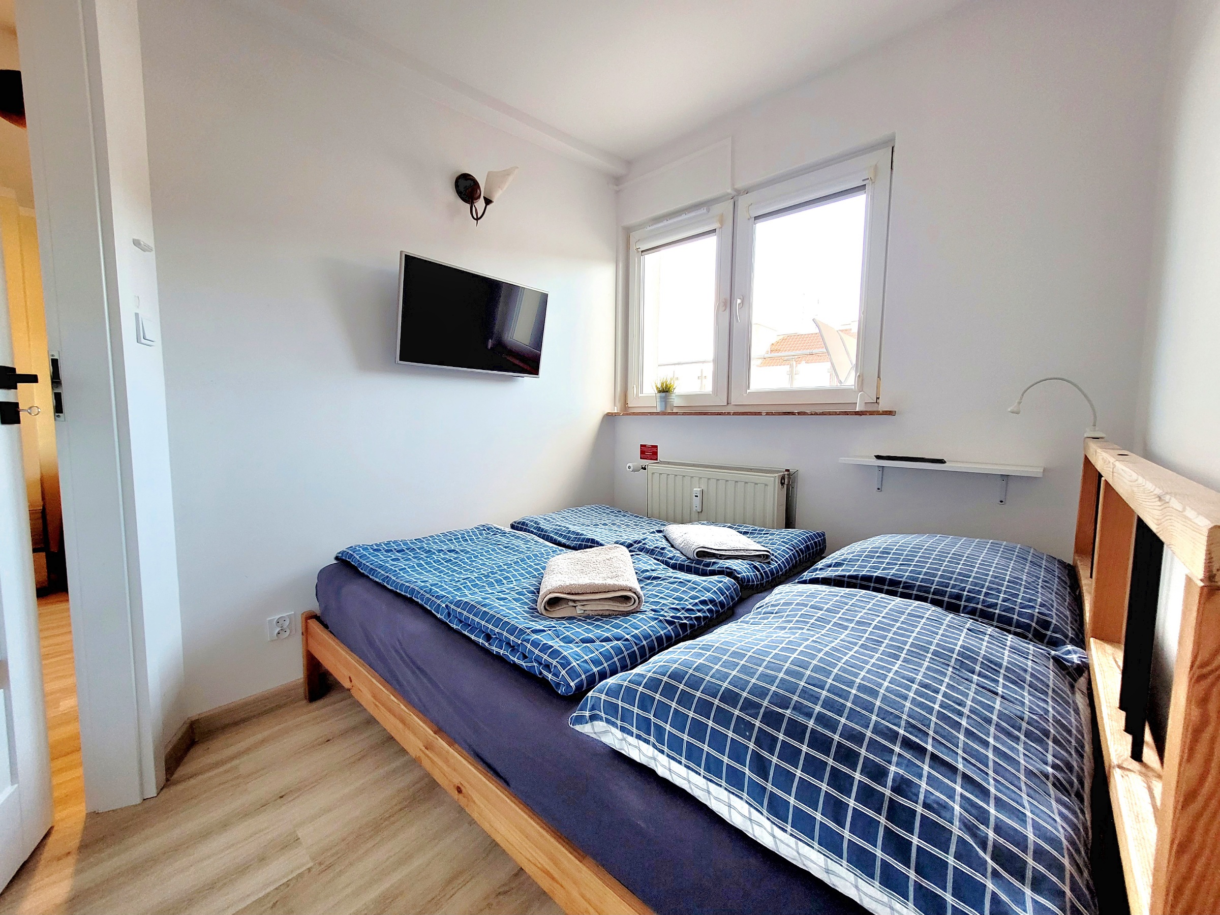 Apartament Mały — sypialnia